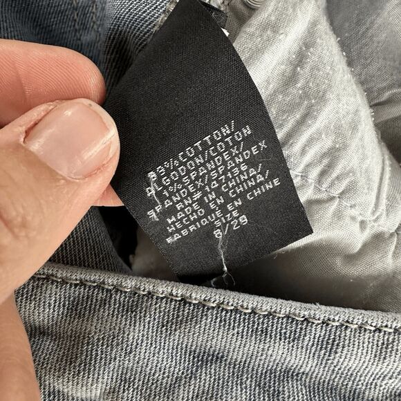 1822 Denim Women Retro 70s Super Flared Jeans Slit Hem Bell Bottom High Rise Y2K - Picture 12 of 16